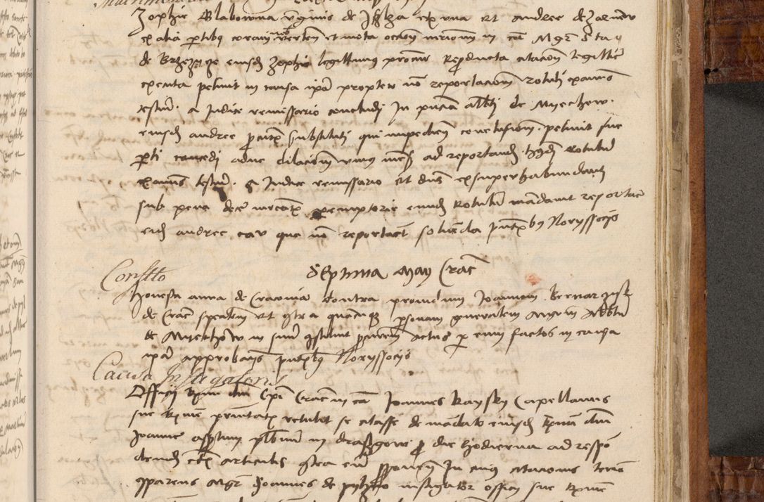 Zdjęcie nr 434 dla obiektu archiwalnego: Volumen I-mum actorum R. D. Joannis Konarski, episcopi Cracoviensis ab an D. 1503 ad annum 1514 inclusive acticata et registata, quorum indicem in dine voluminis videre est.