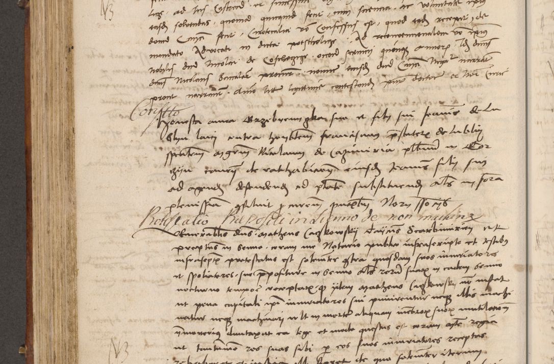 Zdjęcie nr 427 dla obiektu archiwalnego: Volumen I-mum actorum R. D. Joannis Konarski, episcopi Cracoviensis ab an D. 1503 ad annum 1514 inclusive acticata et registata, quorum indicem in dine voluminis videre est.