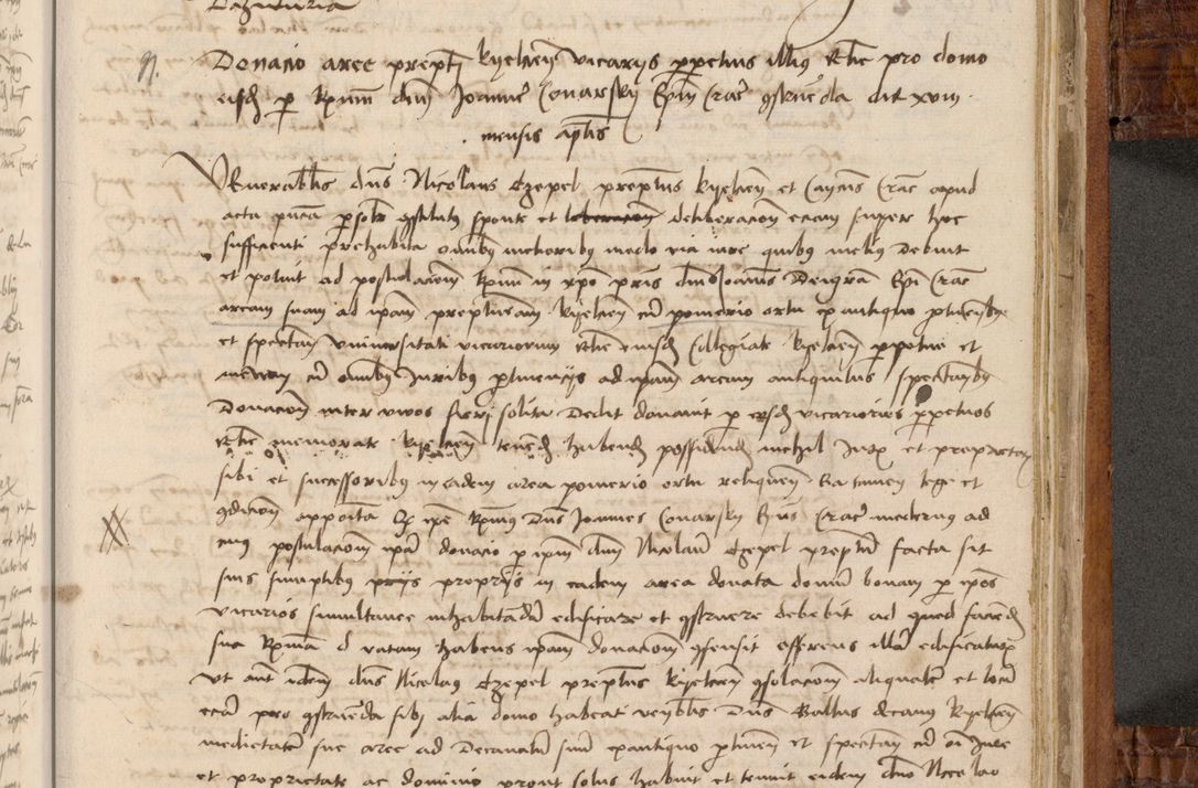Zdjęcie nr 428 dla obiektu archiwalnego: Volumen I-mum actorum R. D. Joannis Konarski, episcopi Cracoviensis ab an D. 1503 ad annum 1514 inclusive acticata et registata, quorum indicem in dine voluminis videre est.