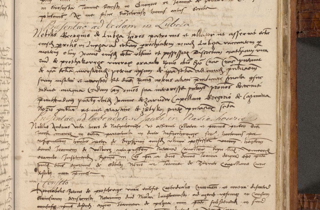 Zdjęcie nr 426 dla obiektu archiwalnego: Volumen I-mum actorum R. D. Joannis Konarski, episcopi Cracoviensis ab an D. 1503 ad annum 1514 inclusive acticata et registata, quorum indicem in dine voluminis videre est.