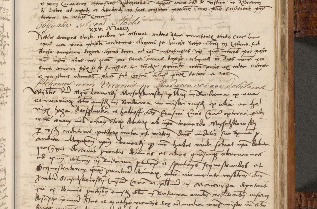 Zdjęcie nr 424 dla obiektu archiwalnego: Volumen I-mum actorum R. D. Joannis Konarski, episcopi Cracoviensis ab an D. 1503 ad annum 1514 inclusive acticata et registata, quorum indicem in dine voluminis videre est.