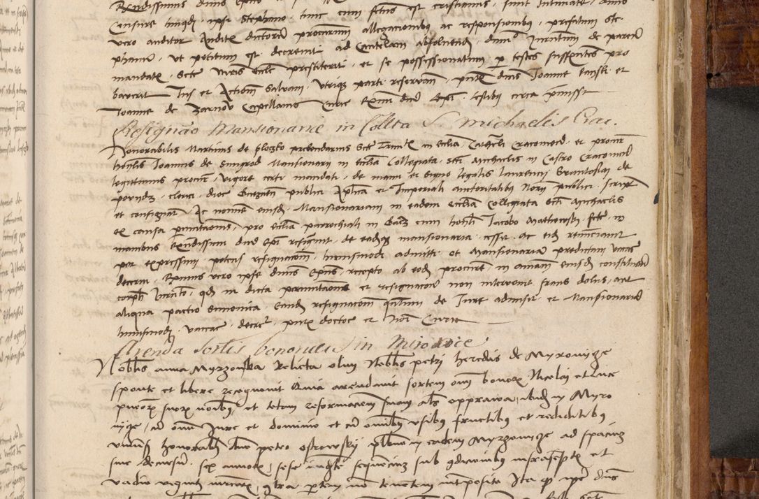Zdjęcie nr 414 dla obiektu archiwalnego: Volumen I-mum actorum R. D. Joannis Konarski, episcopi Cracoviensis ab an D. 1503 ad annum 1514 inclusive acticata et registata, quorum indicem in dine voluminis videre est.