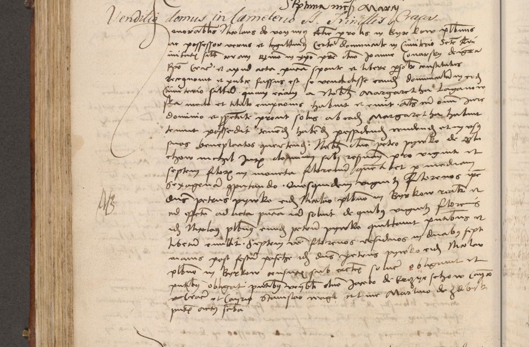Zdjęcie nr 409 dla obiektu archiwalnego: Volumen I-mum actorum R. D. Joannis Konarski, episcopi Cracoviensis ab an D. 1503 ad annum 1514 inclusive acticata et registata, quorum indicem in dine voluminis videre est.