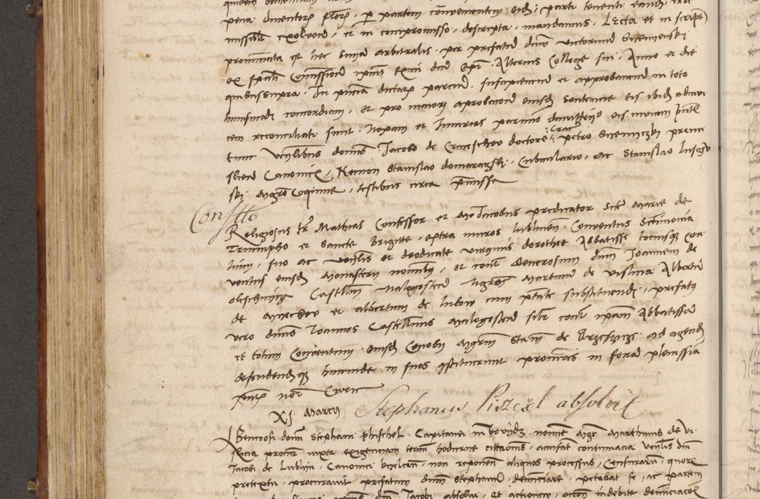 Zdjęcie nr 413 dla obiektu archiwalnego: Volumen I-mum actorum R. D. Joannis Konarski, episcopi Cracoviensis ab an D. 1503 ad annum 1514 inclusive acticata et registata, quorum indicem in dine voluminis videre est.