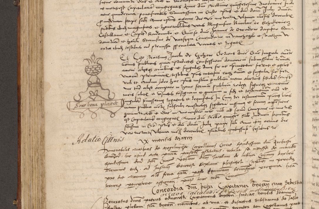 Zdjęcie nr 411 dla obiektu archiwalnego: Volumen I-mum actorum R. D. Joannis Konarski, episcopi Cracoviensis ab an D. 1503 ad annum 1514 inclusive acticata et registata, quorum indicem in dine voluminis videre est.