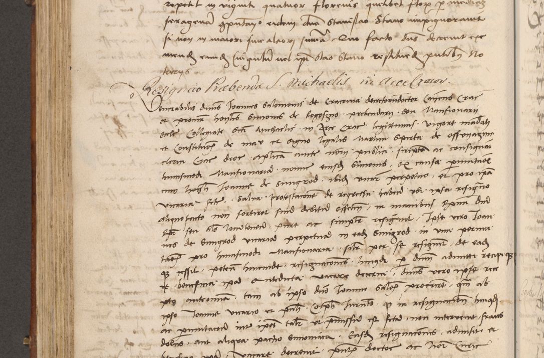 Zdjęcie nr 405 dla obiektu archiwalnego: Volumen I-mum actorum R. D. Joannis Konarski, episcopi Cracoviensis ab an D. 1503 ad annum 1514 inclusive acticata et registata, quorum indicem in dine voluminis videre est.