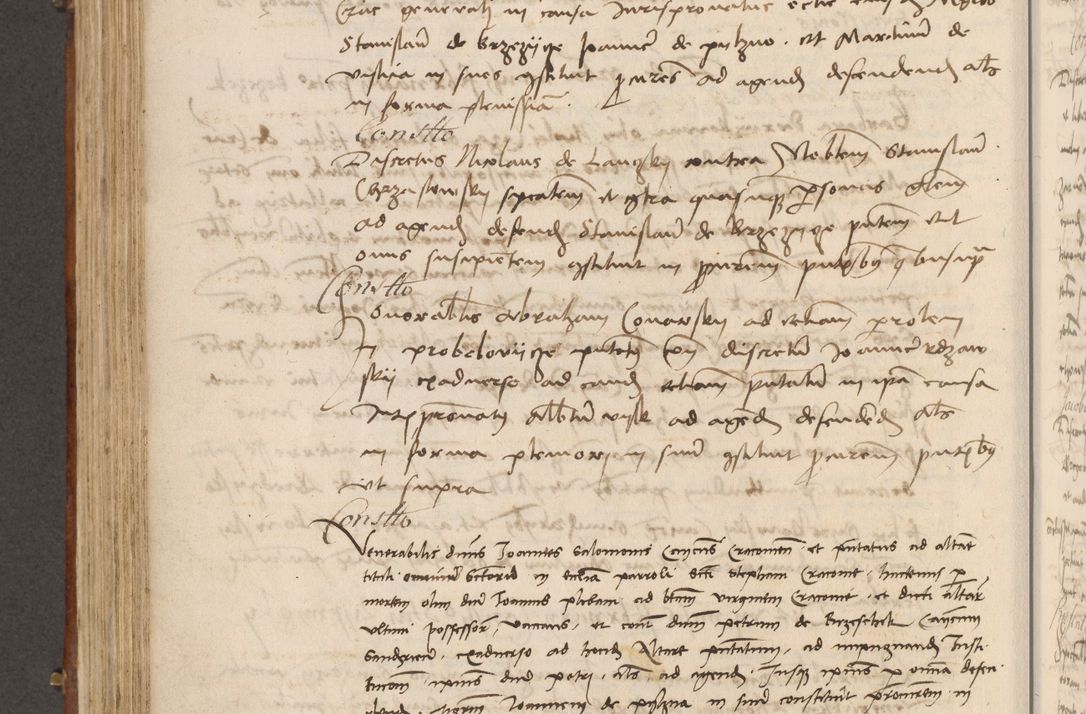 Zdjęcie nr 401 dla obiektu archiwalnego: Volumen I-mum actorum R. D. Joannis Konarski, episcopi Cracoviensis ab an D. 1503 ad annum 1514 inclusive acticata et registata, quorum indicem in dine voluminis videre est.