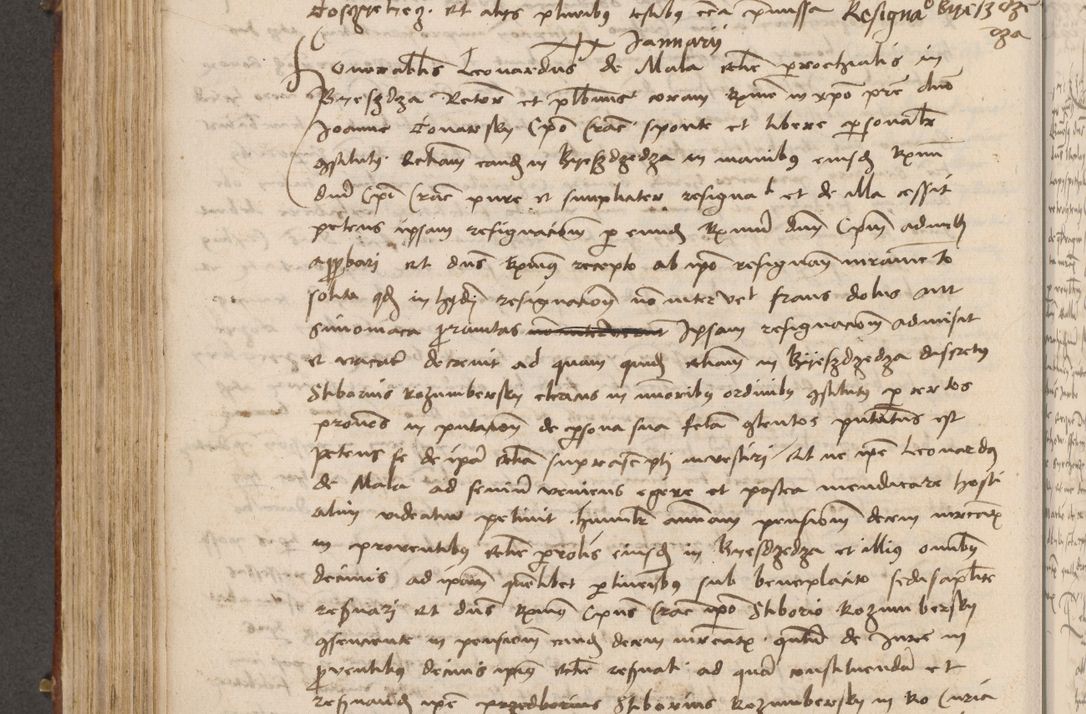 Zdjęcie nr 397 dla obiektu archiwalnego: Volumen I-mum actorum R. D. Joannis Konarski, episcopi Cracoviensis ab an D. 1503 ad annum 1514 inclusive acticata et registata, quorum indicem in dine voluminis videre est.