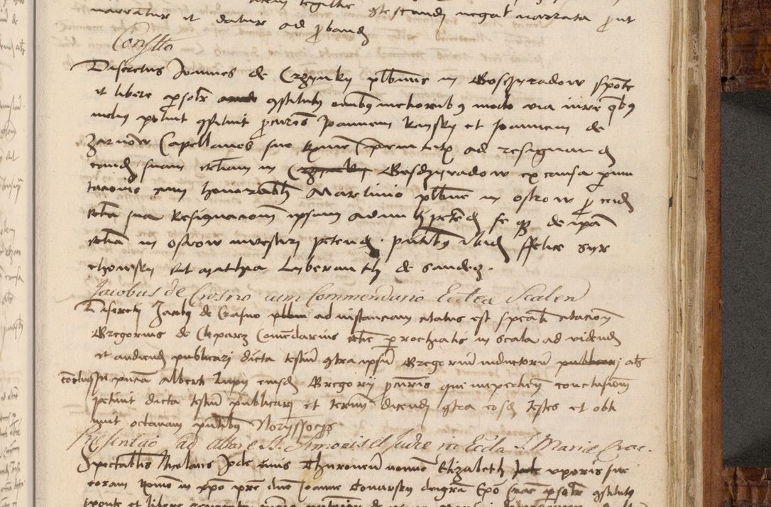 Zdjęcie nr 402 dla obiektu archiwalnego: Volumen I-mum actorum R. D. Joannis Konarski, episcopi Cracoviensis ab an D. 1503 ad annum 1514 inclusive acticata et registata, quorum indicem in dine voluminis videre est.
