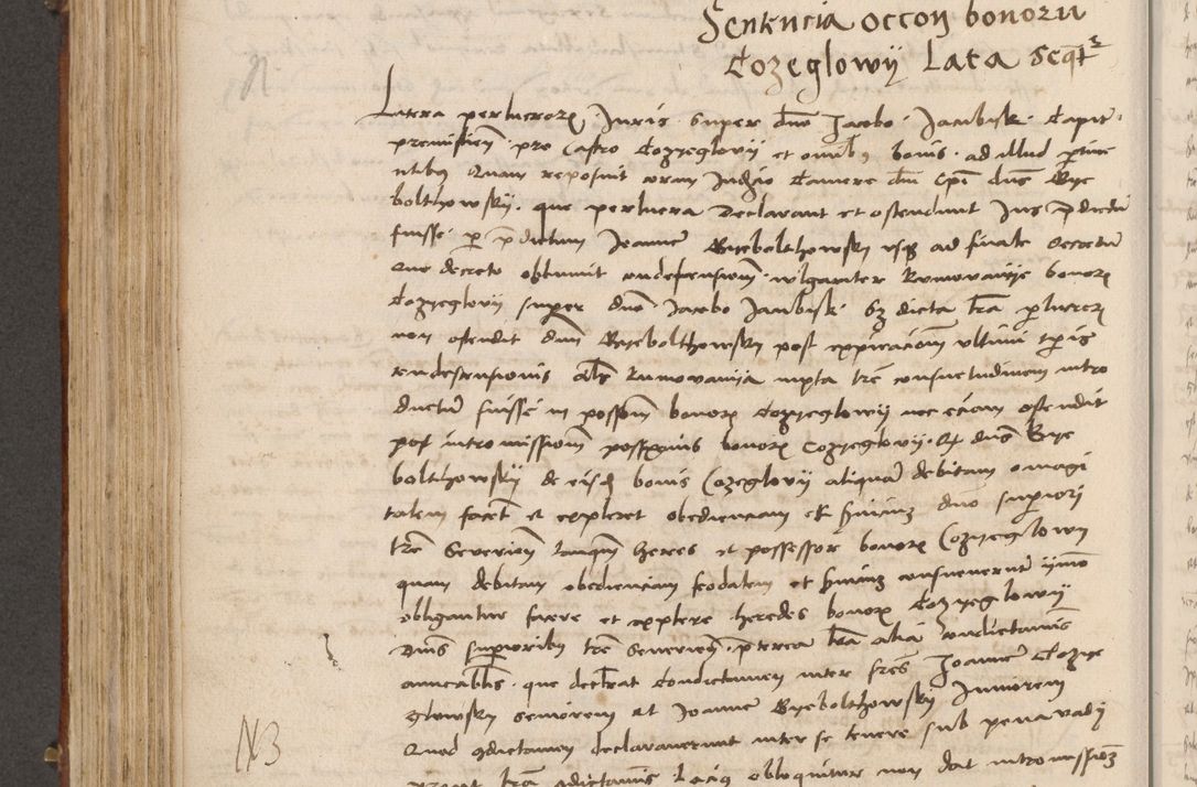 Zdjęcie nr 395 dla obiektu archiwalnego: Volumen I-mum actorum R. D. Joannis Konarski, episcopi Cracoviensis ab an D. 1503 ad annum 1514 inclusive acticata et registata, quorum indicem in dine voluminis videre est.