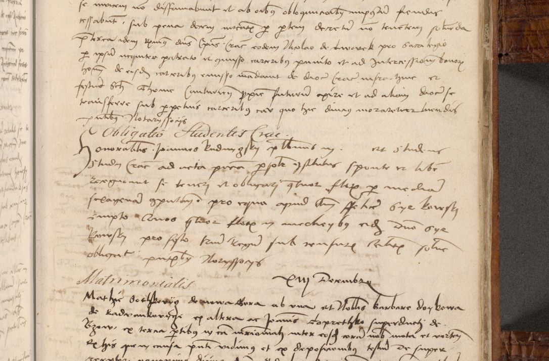 Zdjęcie nr 386 dla obiektu archiwalnego: Volumen I-mum actorum R. D. Joannis Konarski, episcopi Cracoviensis ab an D. 1503 ad annum 1514 inclusive acticata et registata, quorum indicem in dine voluminis videre est.