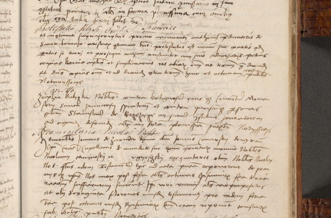 Zdjęcie nr 384 dla obiektu archiwalnego: Volumen I-mum actorum R. D. Joannis Konarski, episcopi Cracoviensis ab an D. 1503 ad annum 1514 inclusive acticata et registata, quorum indicem in dine voluminis videre est.
