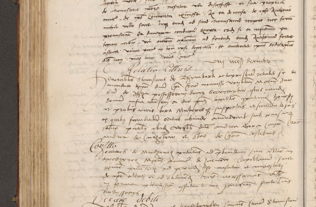 Zdjęcie nr 385 dla obiektu archiwalnego: Volumen I-mum actorum R. D. Joannis Konarski, episcopi Cracoviensis ab an D. 1503 ad annum 1514 inclusive acticata et registata, quorum indicem in dine voluminis videre est.