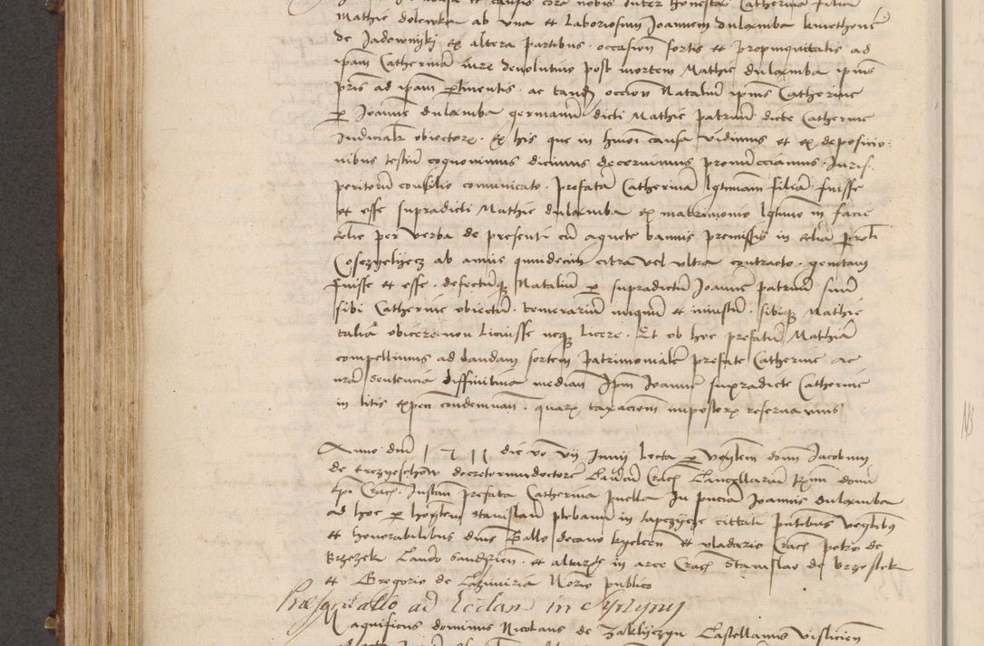 Zdjęcie nr 371 dla obiektu archiwalnego: Volumen I-mum actorum R. D. Joannis Konarski, episcopi Cracoviensis ab an D. 1503 ad annum 1514 inclusive acticata et registata, quorum indicem in dine voluminis videre est.