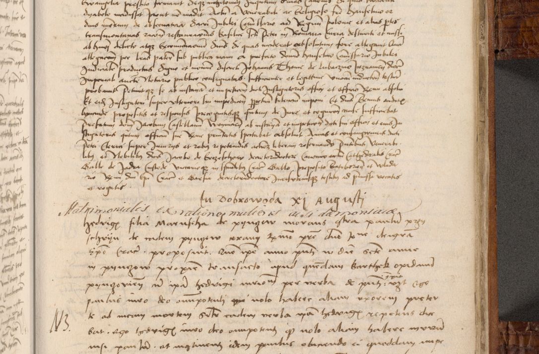 Zdjęcie nr 370 dla obiektu archiwalnego: Volumen I-mum actorum R. D. Joannis Konarski, episcopi Cracoviensis ab an D. 1503 ad annum 1514 inclusive acticata et registata, quorum indicem in dine voluminis videre est.
