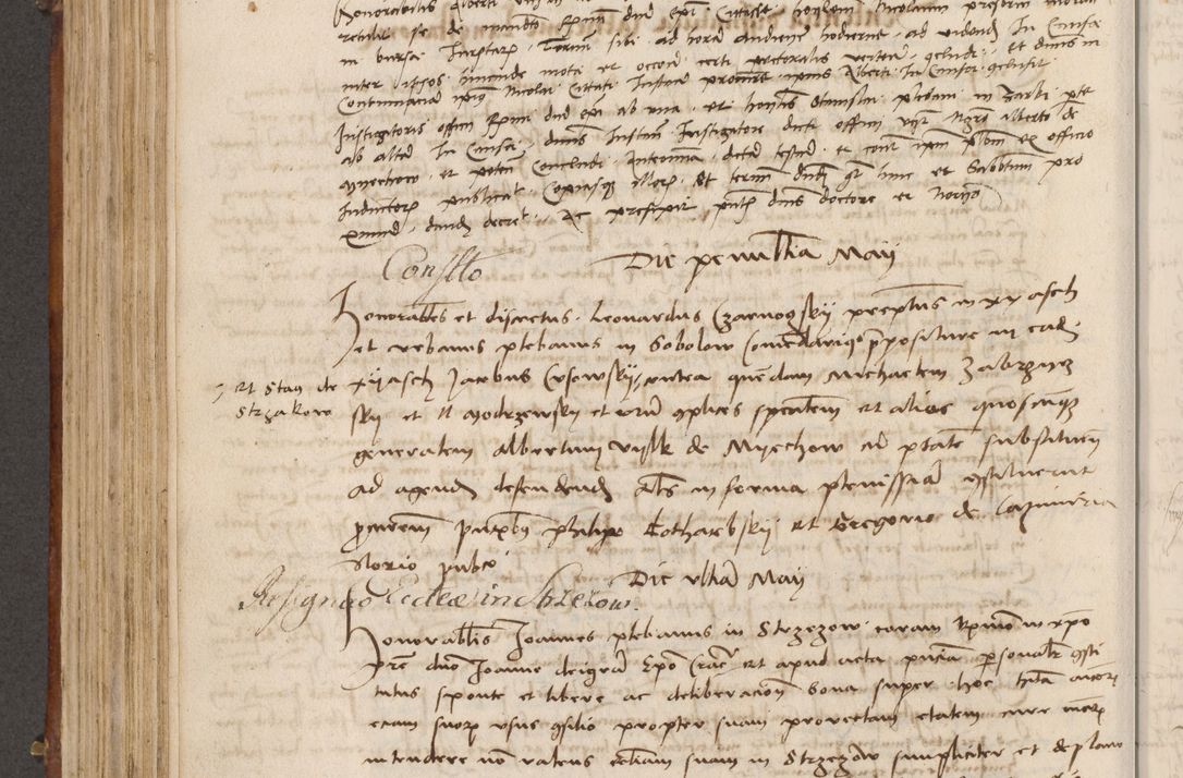Zdjęcie nr 361 dla obiektu archiwalnego: Volumen I-mum actorum R. D. Joannis Konarski, episcopi Cracoviensis ab an D. 1503 ad annum 1514 inclusive acticata et registata, quorum indicem in dine voluminis videre est.