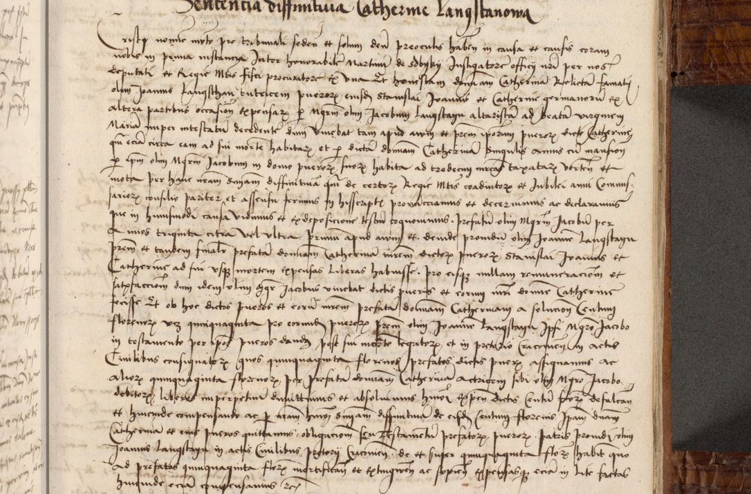 Zdjęcie nr 360 dla obiektu archiwalnego: Volumen I-mum actorum R. D. Joannis Konarski, episcopi Cracoviensis ab an D. 1503 ad annum 1514 inclusive acticata et registata, quorum indicem in dine voluminis videre est.