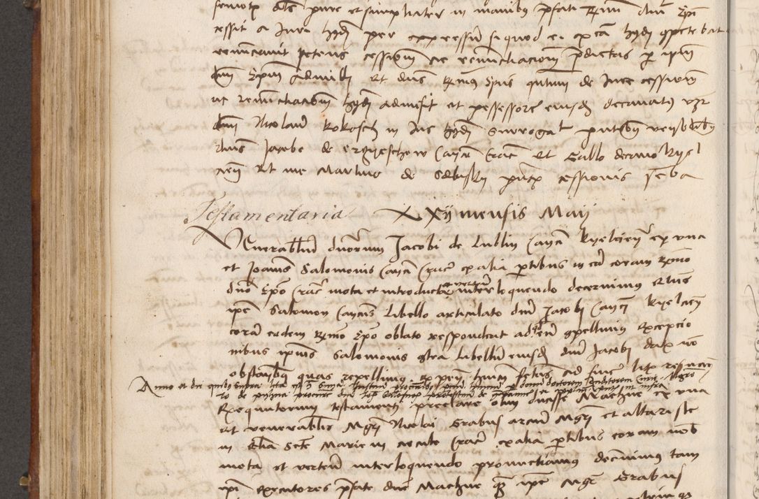 Zdjęcie nr 357 dla obiektu archiwalnego: Volumen I-mum actorum R. D. Joannis Konarski, episcopi Cracoviensis ab an D. 1503 ad annum 1514 inclusive acticata et registata, quorum indicem in dine voluminis videre est.