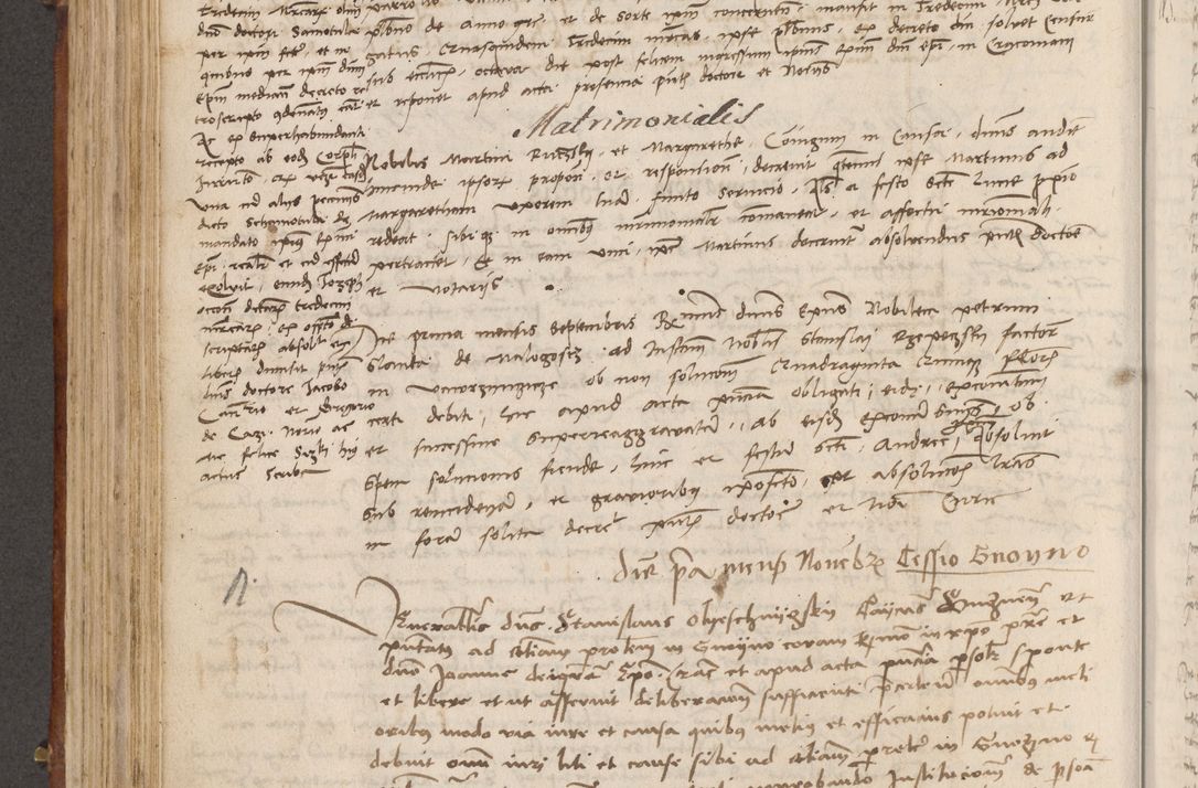 Zdjęcie nr 337 dla obiektu archiwalnego: Volumen I-mum actorum R. D. Joannis Konarski, episcopi Cracoviensis ab an D. 1503 ad annum 1514 inclusive acticata et registata, quorum indicem in dine voluminis videre est.