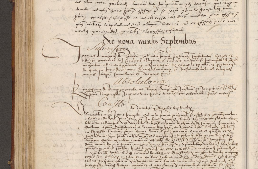 Zdjęcie nr 333 dla obiektu archiwalnego: Volumen I-mum actorum R. D. Joannis Konarski, episcopi Cracoviensis ab an D. 1503 ad annum 1514 inclusive acticata et registata, quorum indicem in dine voluminis videre est.