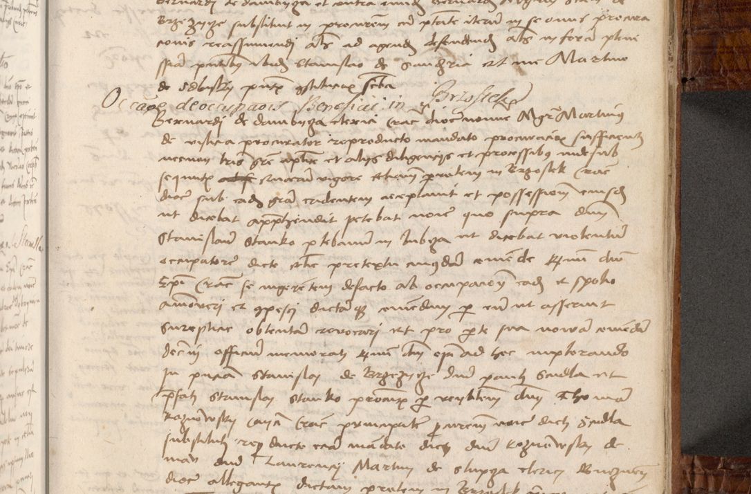 Zdjęcie nr 324 dla obiektu archiwalnego: Volumen I-mum actorum R. D. Joannis Konarski, episcopi Cracoviensis ab an D. 1503 ad annum 1514 inclusive acticata et registata, quorum indicem in dine voluminis videre est.