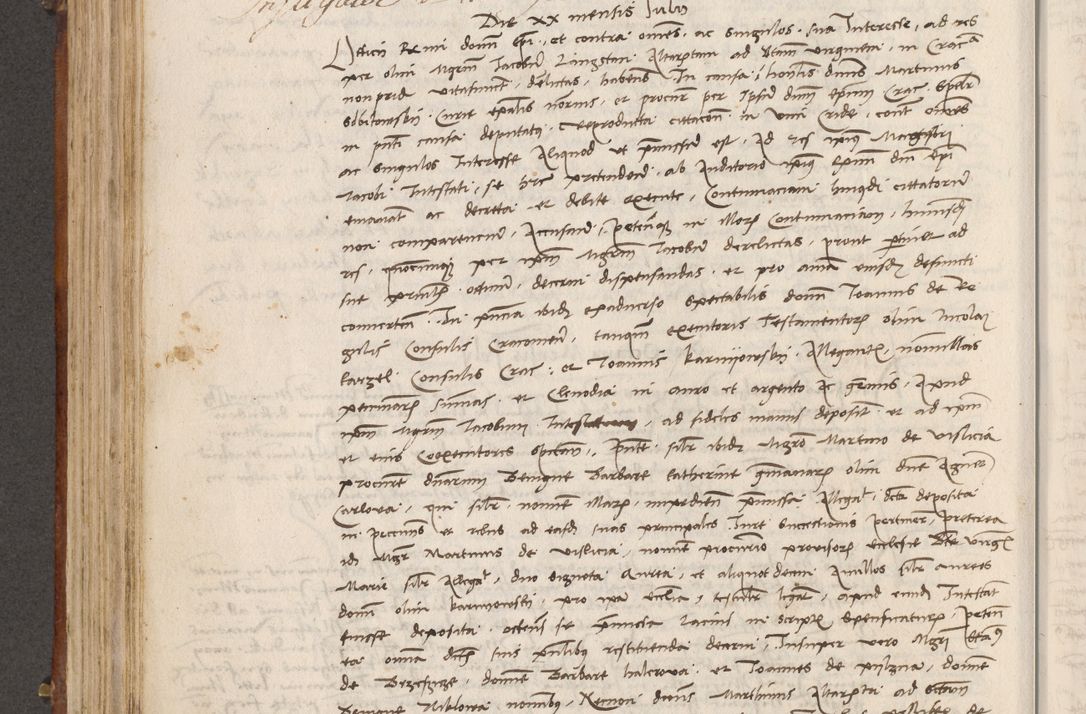 Zdjęcie nr 321 dla obiektu archiwalnego: Volumen I-mum actorum R. D. Joannis Konarski, episcopi Cracoviensis ab an D. 1503 ad annum 1514 inclusive acticata et registata, quorum indicem in dine voluminis videre est.