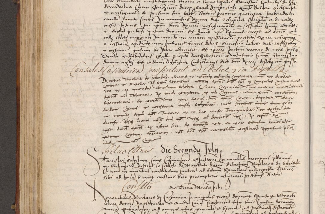 Zdjęcie nr 319 dla obiektu archiwalnego: Volumen I-mum actorum R. D. Joannis Konarski, episcopi Cracoviensis ab an D. 1503 ad annum 1514 inclusive acticata et registata, quorum indicem in dine voluminis videre est.