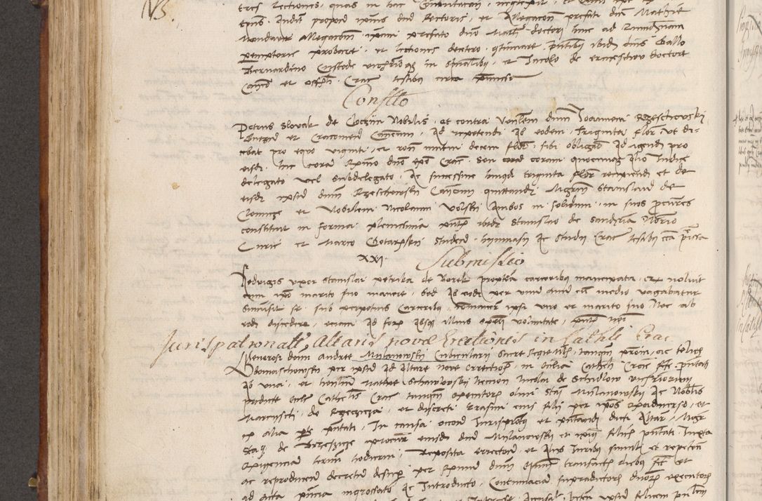 Zdjęcie nr 317 dla obiektu archiwalnego: Volumen I-mum actorum R. D. Joannis Konarski, episcopi Cracoviensis ab an D. 1503 ad annum 1514 inclusive acticata et registata, quorum indicem in dine voluminis videre est.