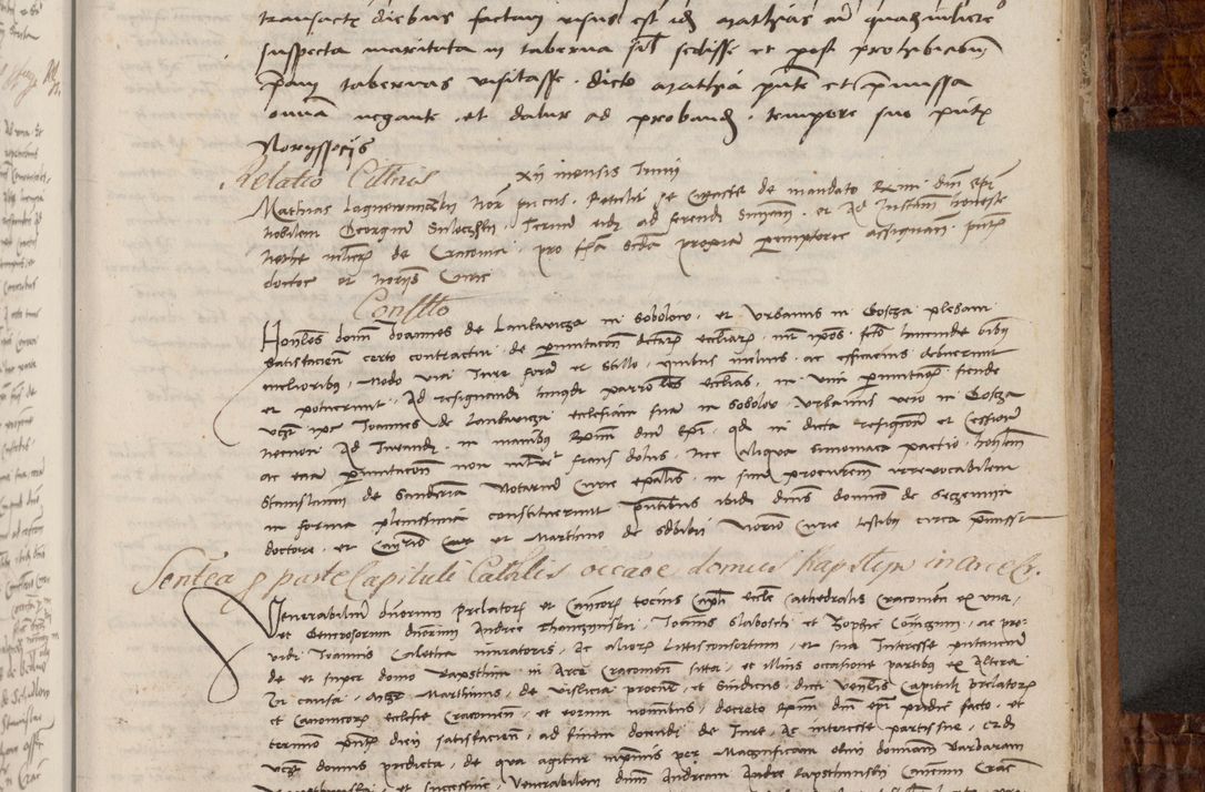 Zdjęcie nr 314 dla obiektu archiwalnego: Volumen I-mum actorum R. D. Joannis Konarski, episcopi Cracoviensis ab an D. 1503 ad annum 1514 inclusive acticata et registata, quorum indicem in dine voluminis videre est.