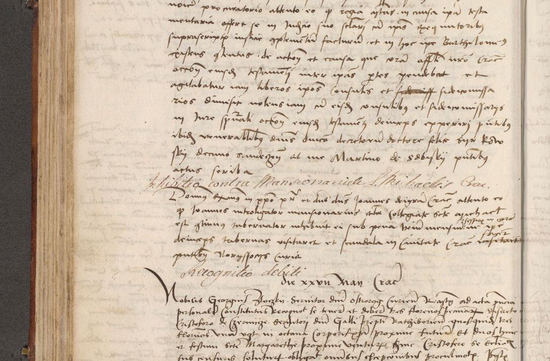 Zdjęcie nr 309 dla obiektu archiwalnego: Volumen I-mum actorum R. D. Joannis Konarski, episcopi Cracoviensis ab an D. 1503 ad annum 1514 inclusive acticata et registata, quorum indicem in dine voluminis videre est.
