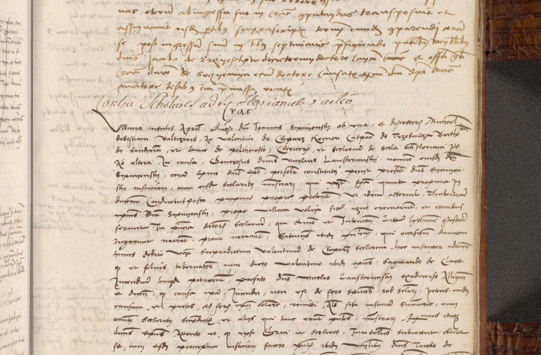 Zdjęcie nr 308 dla obiektu archiwalnego: Volumen I-mum actorum R. D. Joannis Konarski, episcopi Cracoviensis ab an D. 1503 ad annum 1514 inclusive acticata et registata, quorum indicem in dine voluminis videre est.