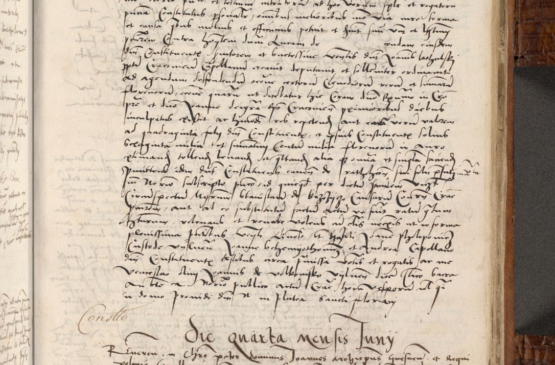 Zdjęcie nr 310 dla obiektu archiwalnego: Volumen I-mum actorum R. D. Joannis Konarski, episcopi Cracoviensis ab an D. 1503 ad annum 1514 inclusive acticata et registata, quorum indicem in dine voluminis videre est.