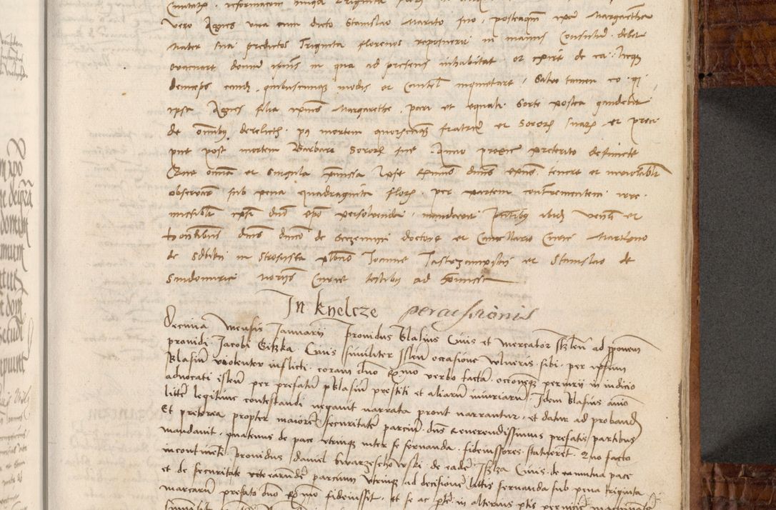 Zdjęcie nr 302 dla obiektu archiwalnego: Volumen I-mum actorum R. D. Joannis Konarski, episcopi Cracoviensis ab an D. 1503 ad annum 1514 inclusive acticata et registata, quorum indicem in dine voluminis videre est.