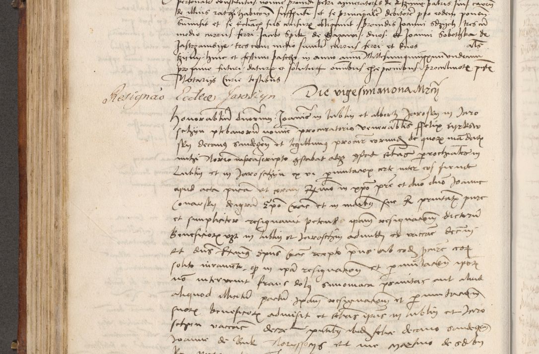 Zdjęcie nr 305 dla obiektu archiwalnego: Volumen I-mum actorum R. D. Joannis Konarski, episcopi Cracoviensis ab an D. 1503 ad annum 1514 inclusive acticata et registata, quorum indicem in dine voluminis videre est.
