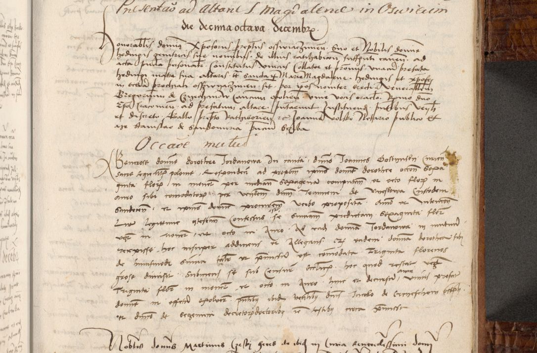 Zdjęcie nr 298 dla obiektu archiwalnego: Volumen I-mum actorum R. D. Joannis Konarski, episcopi Cracoviensis ab an D. 1503 ad annum 1514 inclusive acticata et registata, quorum indicem in dine voluminis videre est.