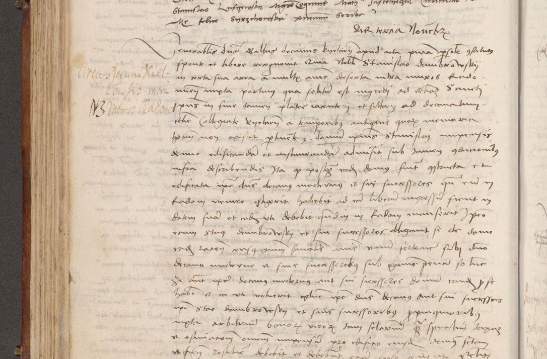 Zdjęcie nr 289 dla obiektu archiwalnego: Volumen I-mum actorum R. D. Joannis Konarski, episcopi Cracoviensis ab an D. 1503 ad annum 1514 inclusive acticata et registata, quorum indicem in dine voluminis videre est.