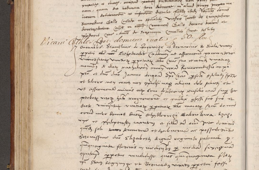 Zdjęcie nr 287 dla obiektu archiwalnego: Volumen I-mum actorum R. D. Joannis Konarski, episcopi Cracoviensis ab an D. 1503 ad annum 1514 inclusive acticata et registata, quorum indicem in dine voluminis videre est.