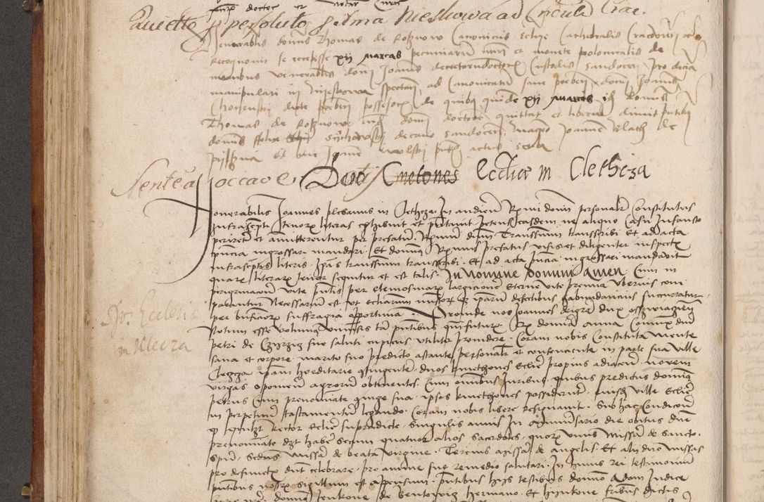 Zdjęcie nr 283 dla obiektu archiwalnego: Volumen I-mum actorum R. D. Joannis Konarski, episcopi Cracoviensis ab an D. 1503 ad annum 1514 inclusive acticata et registata, quorum indicem in dine voluminis videre est.