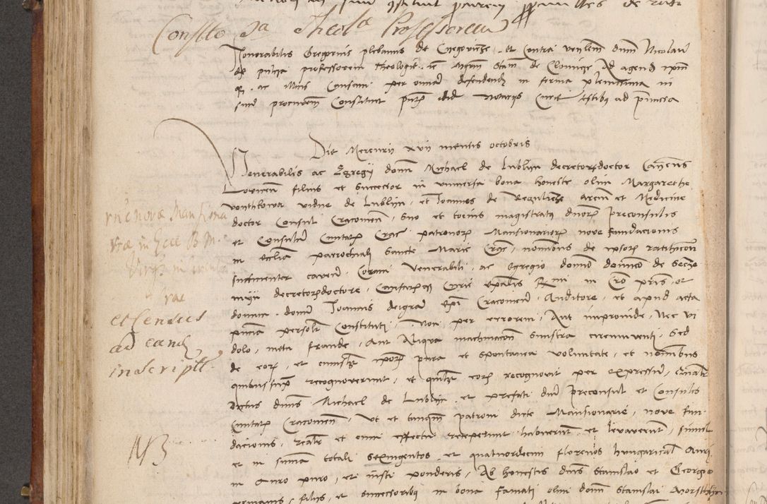 Zdjęcie nr 285 dla obiektu archiwalnego: Volumen I-mum actorum R. D. Joannis Konarski, episcopi Cracoviensis ab an D. 1503 ad annum 1514 inclusive acticata et registata, quorum indicem in dine voluminis videre est.