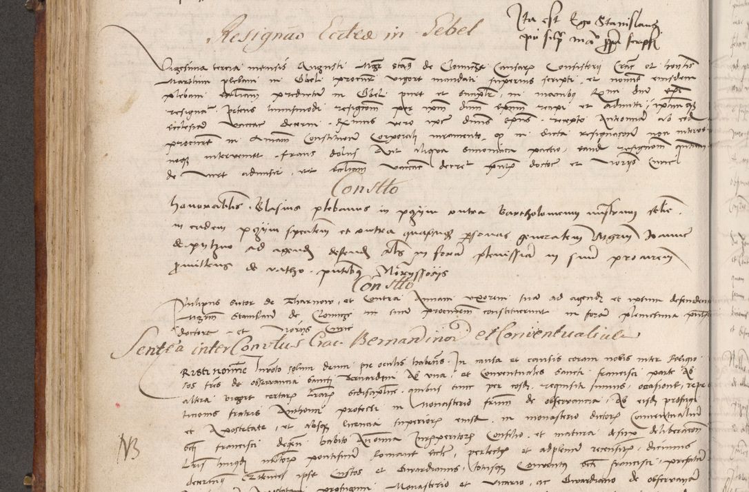 Zdjęcie nr 277 dla obiektu archiwalnego: Volumen I-mum actorum R. D. Joannis Konarski, episcopi Cracoviensis ab an D. 1503 ad annum 1514 inclusive acticata et registata, quorum indicem in dine voluminis videre est.