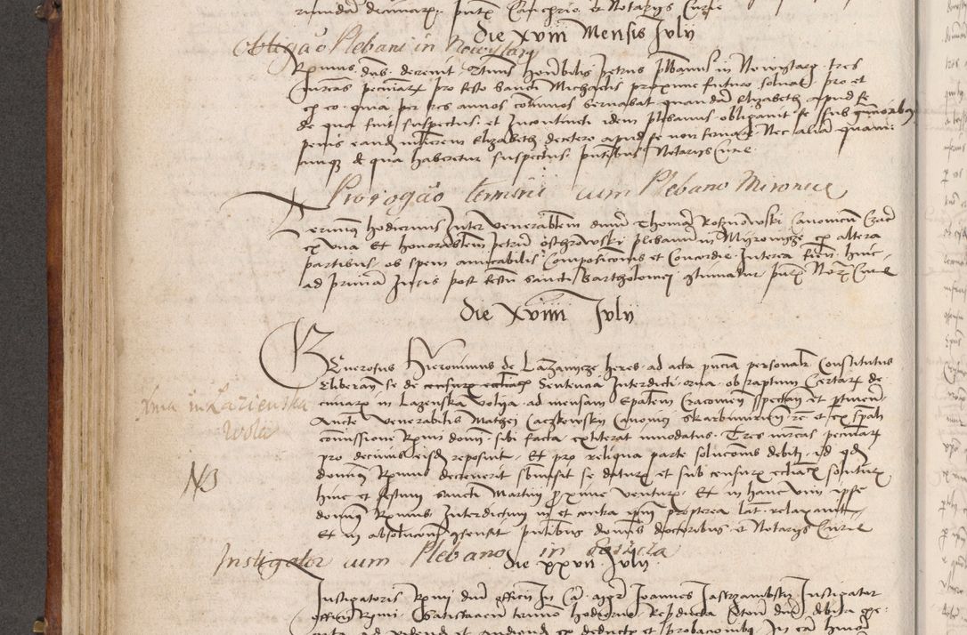 Zdjęcie nr 271 dla obiektu archiwalnego: Volumen I-mum actorum R. D. Joannis Konarski, episcopi Cracoviensis ab an D. 1503 ad annum 1514 inclusive acticata et registata, quorum indicem in dine voluminis videre est.