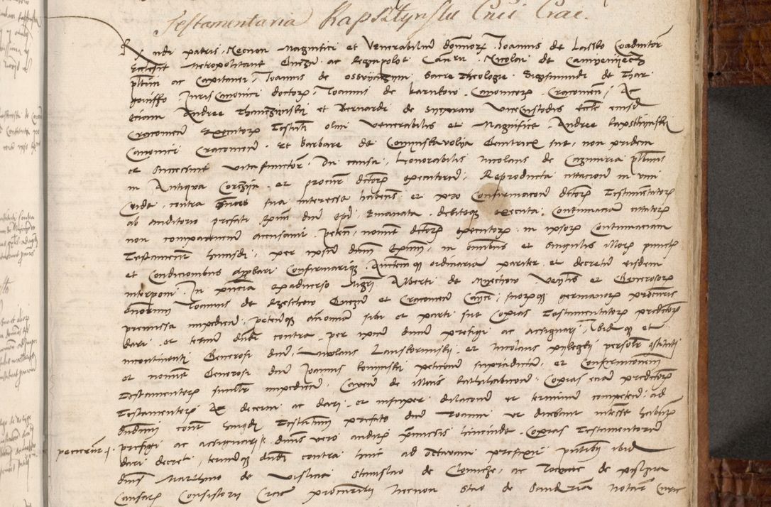 Zdjęcie nr 268 dla obiektu archiwalnego: Volumen I-mum actorum R. D. Joannis Konarski, episcopi Cracoviensis ab an D. 1503 ad annum 1514 inclusive acticata et registata, quorum indicem in dine voluminis videre est.