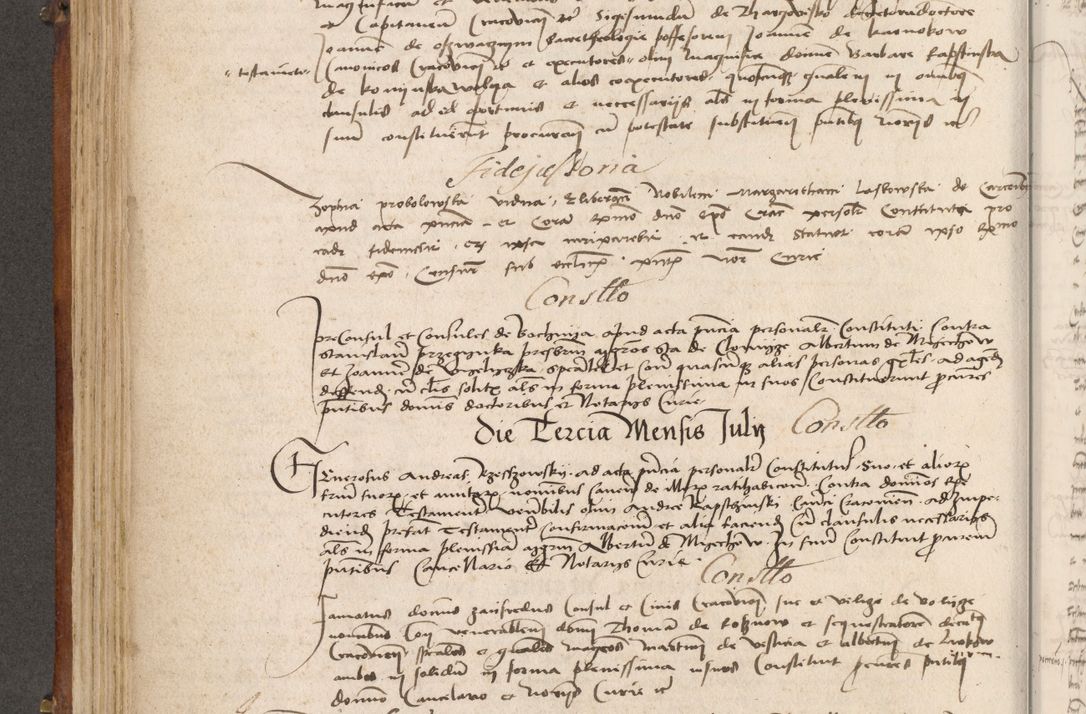 Zdjęcie nr 267 dla obiektu archiwalnego: Volumen I-mum actorum R. D. Joannis Konarski, episcopi Cracoviensis ab an D. 1503 ad annum 1514 inclusive acticata et registata, quorum indicem in dine voluminis videre est.