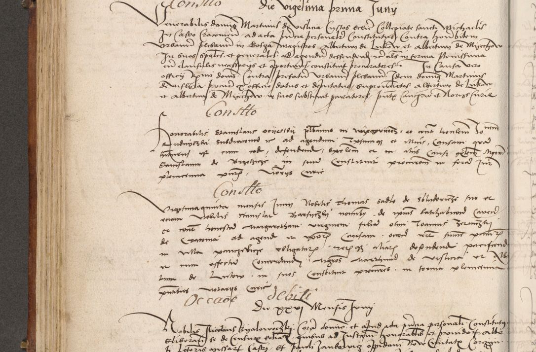 Zdjęcie nr 265 dla obiektu archiwalnego: Volumen I-mum actorum R. D. Joannis Konarski, episcopi Cracoviensis ab an D. 1503 ad annum 1514 inclusive acticata et registata, quorum indicem in dine voluminis videre est.