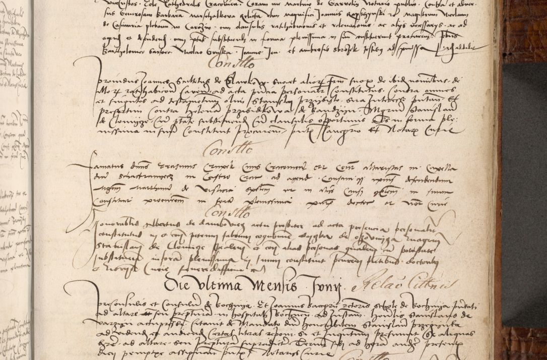 Zdjęcie nr 266 dla obiektu archiwalnego: Volumen I-mum actorum R. D. Joannis Konarski, episcopi Cracoviensis ab an D. 1503 ad annum 1514 inclusive acticata et registata, quorum indicem in dine voluminis videre est.