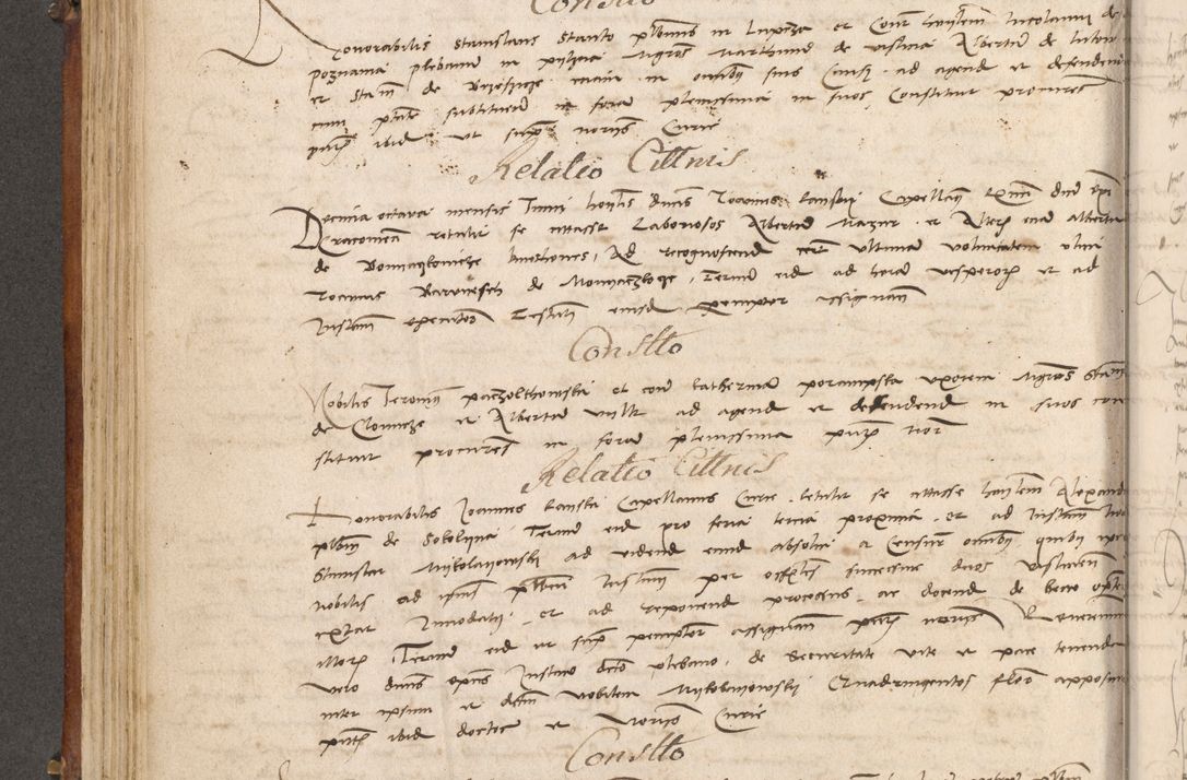 Zdjęcie nr 263 dla obiektu archiwalnego: Volumen I-mum actorum R. D. Joannis Konarski, episcopi Cracoviensis ab an D. 1503 ad annum 1514 inclusive acticata et registata, quorum indicem in dine voluminis videre est.