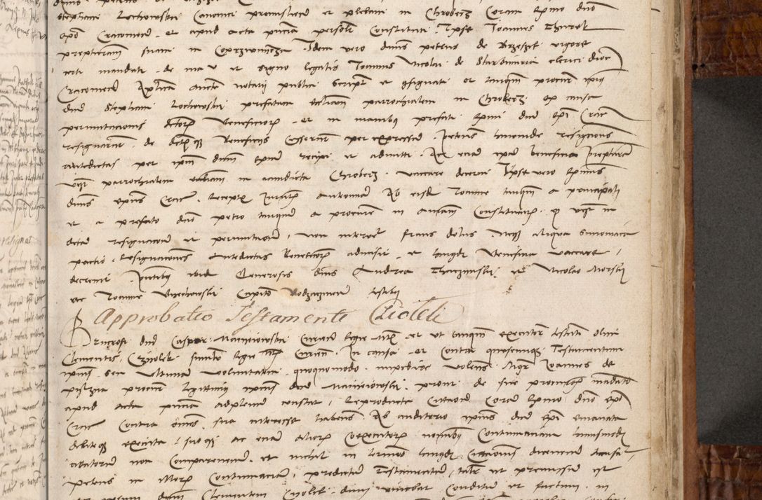 Zdjęcie nr 262 dla obiektu archiwalnego: Volumen I-mum actorum R. D. Joannis Konarski, episcopi Cracoviensis ab an D. 1503 ad annum 1514 inclusive acticata et registata, quorum indicem in dine voluminis videre est.