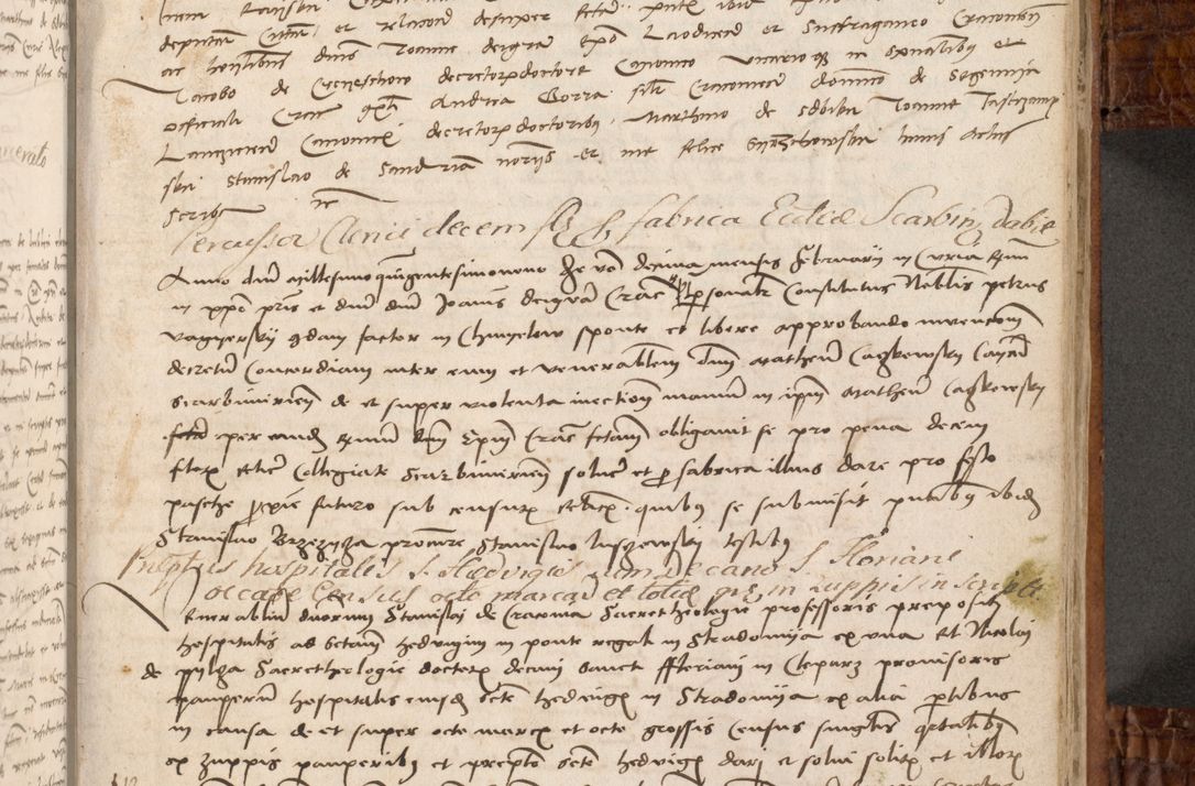 Zdjęcie nr 260 dla obiektu archiwalnego: Volumen I-mum actorum R. D. Joannis Konarski, episcopi Cracoviensis ab an D. 1503 ad annum 1514 inclusive acticata et registata, quorum indicem in dine voluminis videre est.