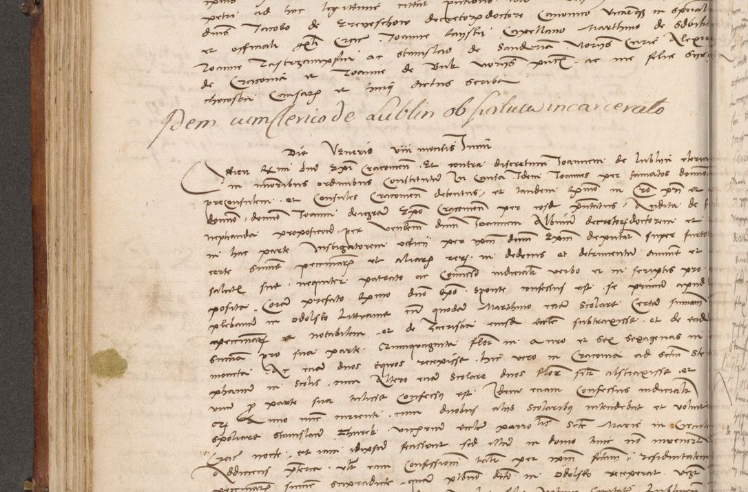 Zdjęcie nr 259 dla obiektu archiwalnego: Volumen I-mum actorum R. D. Joannis Konarski, episcopi Cracoviensis ab an D. 1503 ad annum 1514 inclusive acticata et registata, quorum indicem in dine voluminis videre est.