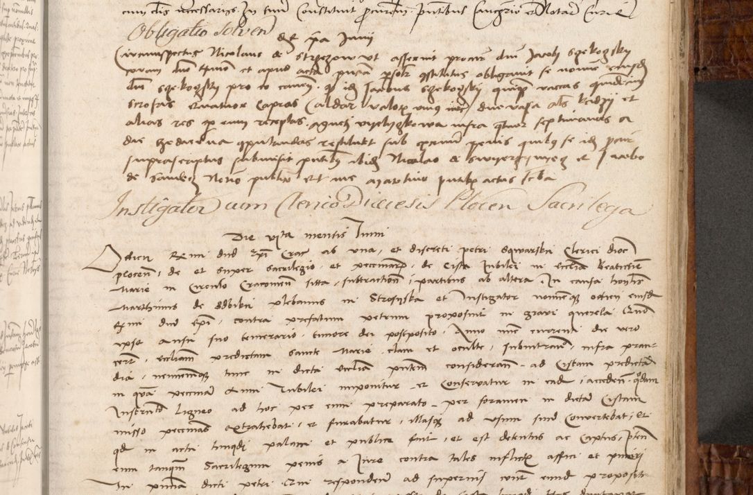 Zdjęcie nr 258 dla obiektu archiwalnego: Volumen I-mum actorum R. D. Joannis Konarski, episcopi Cracoviensis ab an D. 1503 ad annum 1514 inclusive acticata et registata, quorum indicem in dine voluminis videre est.
